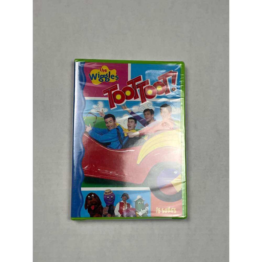 The Wiggles Toot Toot DVD Kids Sealed